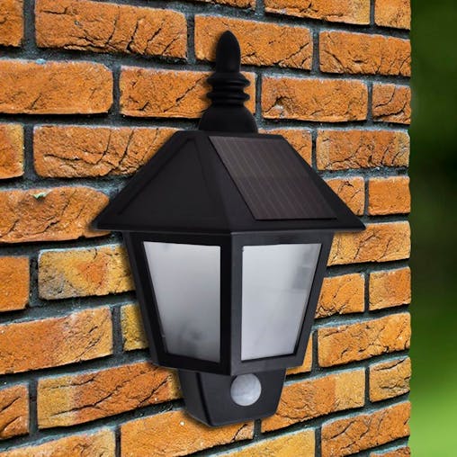 NNEVL Solar Wall Lamp with Motion Sensor 2 pcs