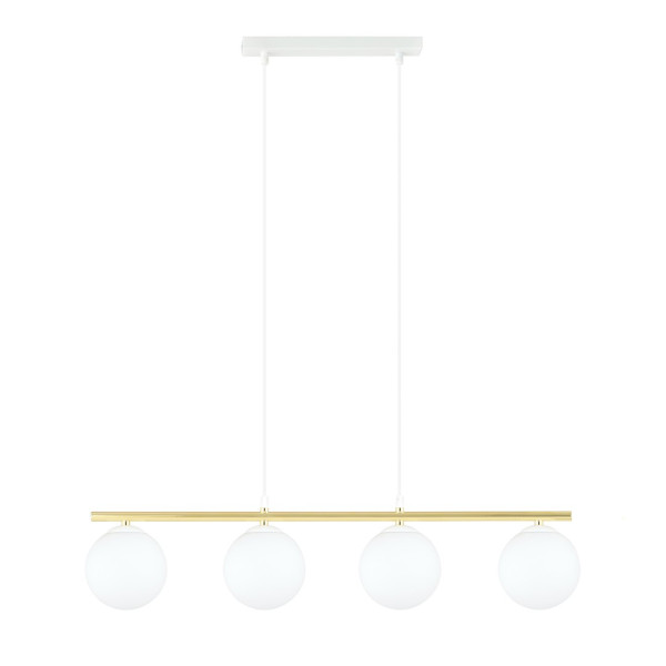 Lampa Wisząca Allora 4 Wh Opal
