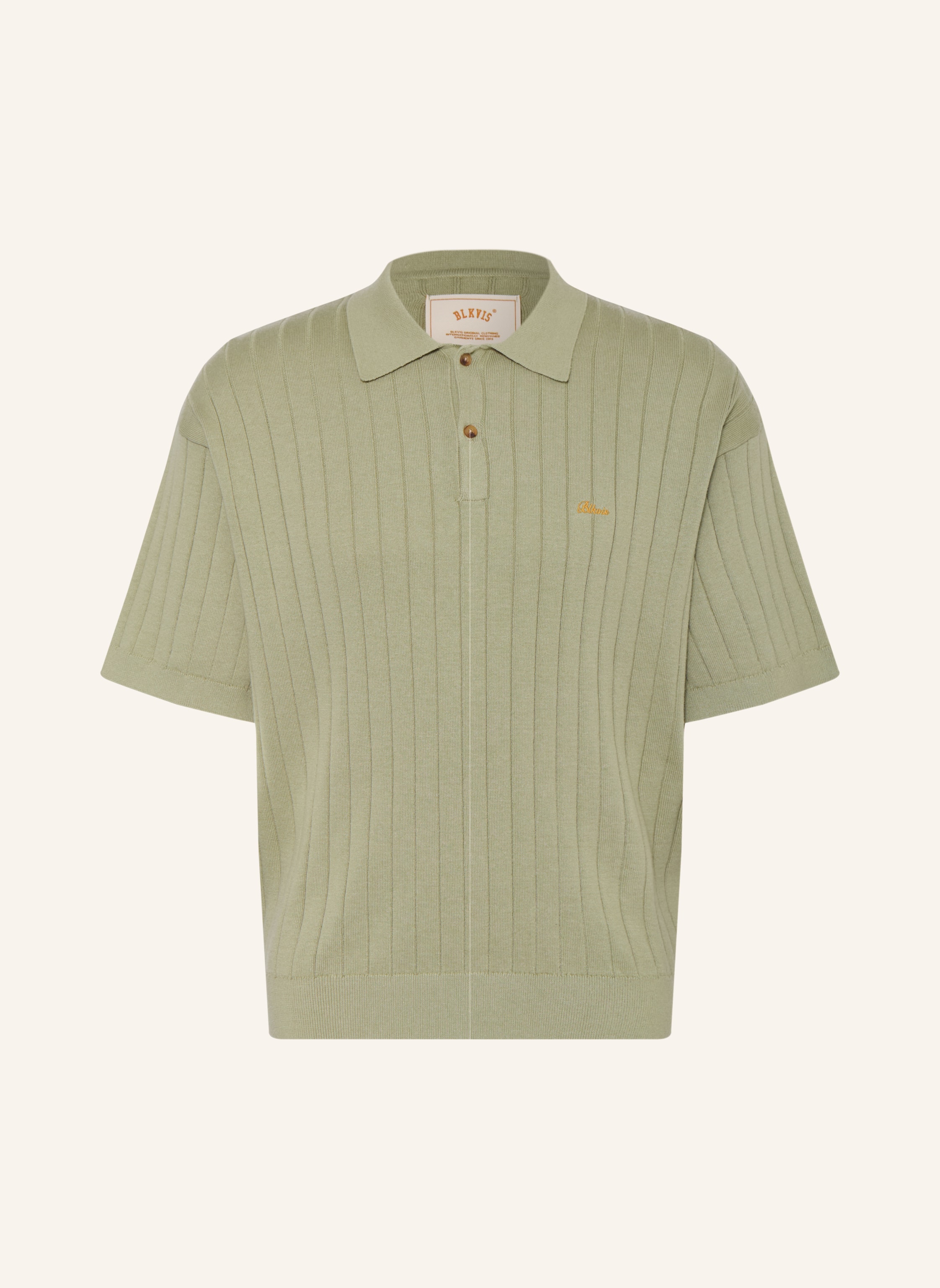 BLKVIS Strick-Poloshirt