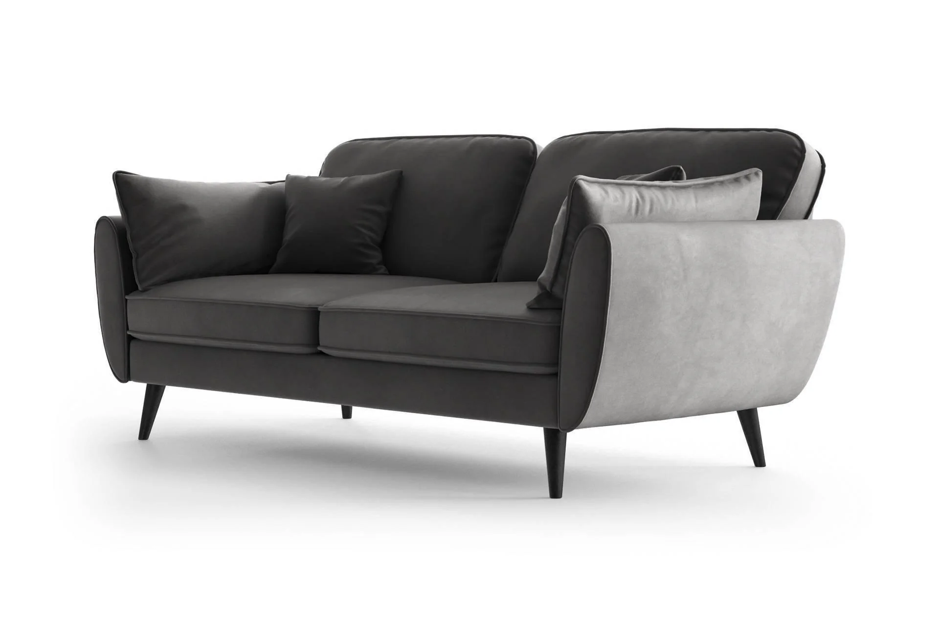 3-zitsbank Zara velvet