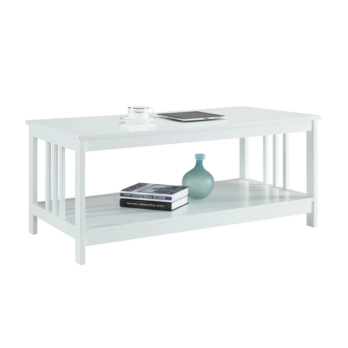 Convenience Concepts Mission Coffee Table with Shelf