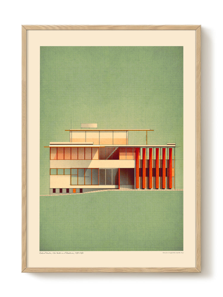 Sander Patelski - Richard Neutra VDL Studio 1930–1932 - PSTR studio Kunst Poster