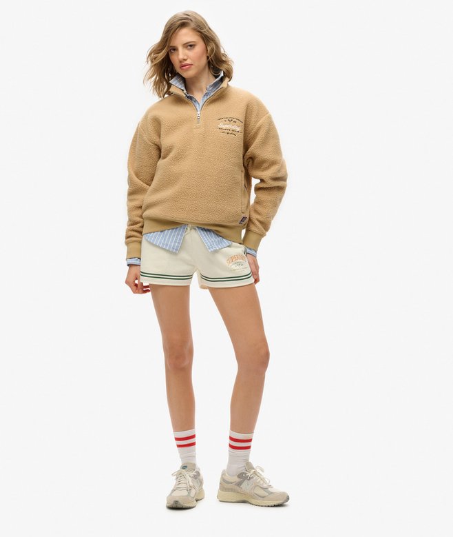 Country Club Fleece Half Zip Sweatshirt