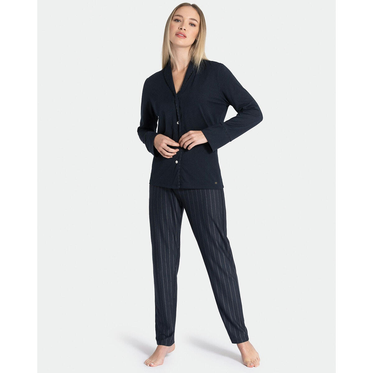 Pyjama en lyocell/coton