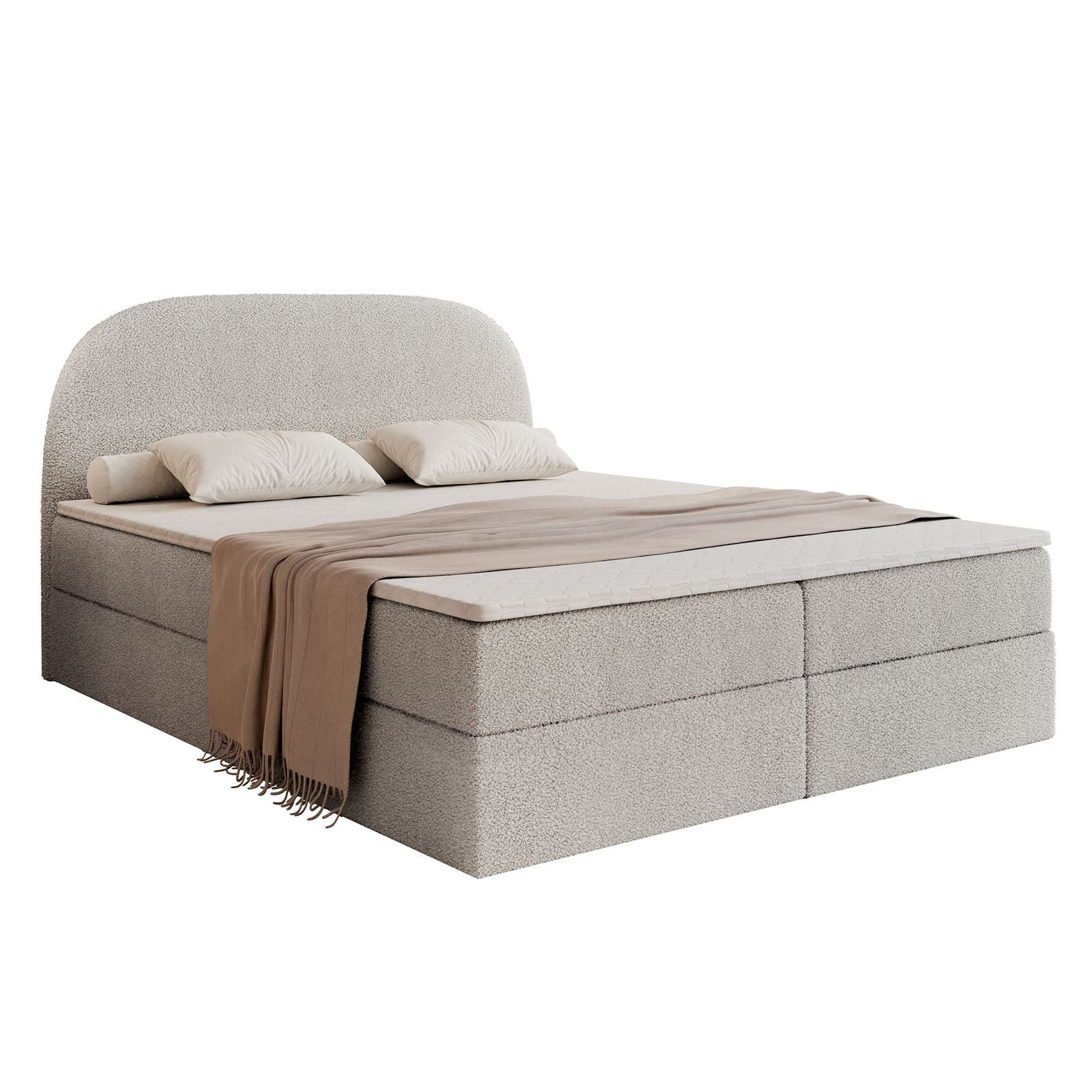 Łoże ALLURE 140x200 Now or never 83 z topperem