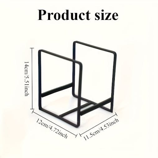 NNETM Space-Saving Dish Rack Stainless Steel (2pcs)