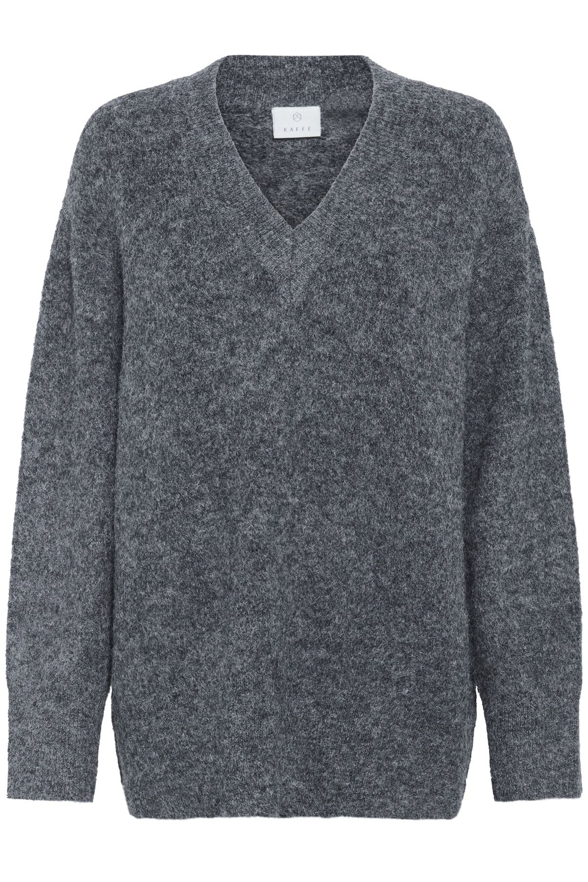 Kaffe KAtrudy V-Neck Long Sleeve Jumper