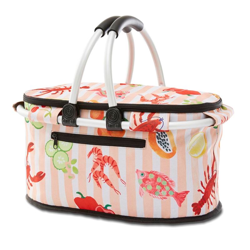 Summer Foodie Market Shopping Basket