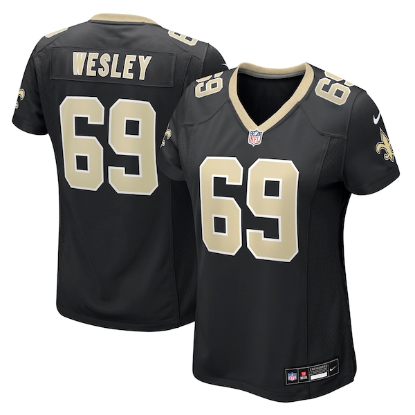 Barry Wesley New Orleans Saints Nike Women's Team Game Jersey -  Black