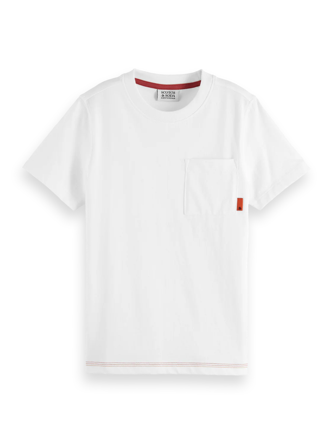 Boys' Regular Fit Front Pocket T-Shirt