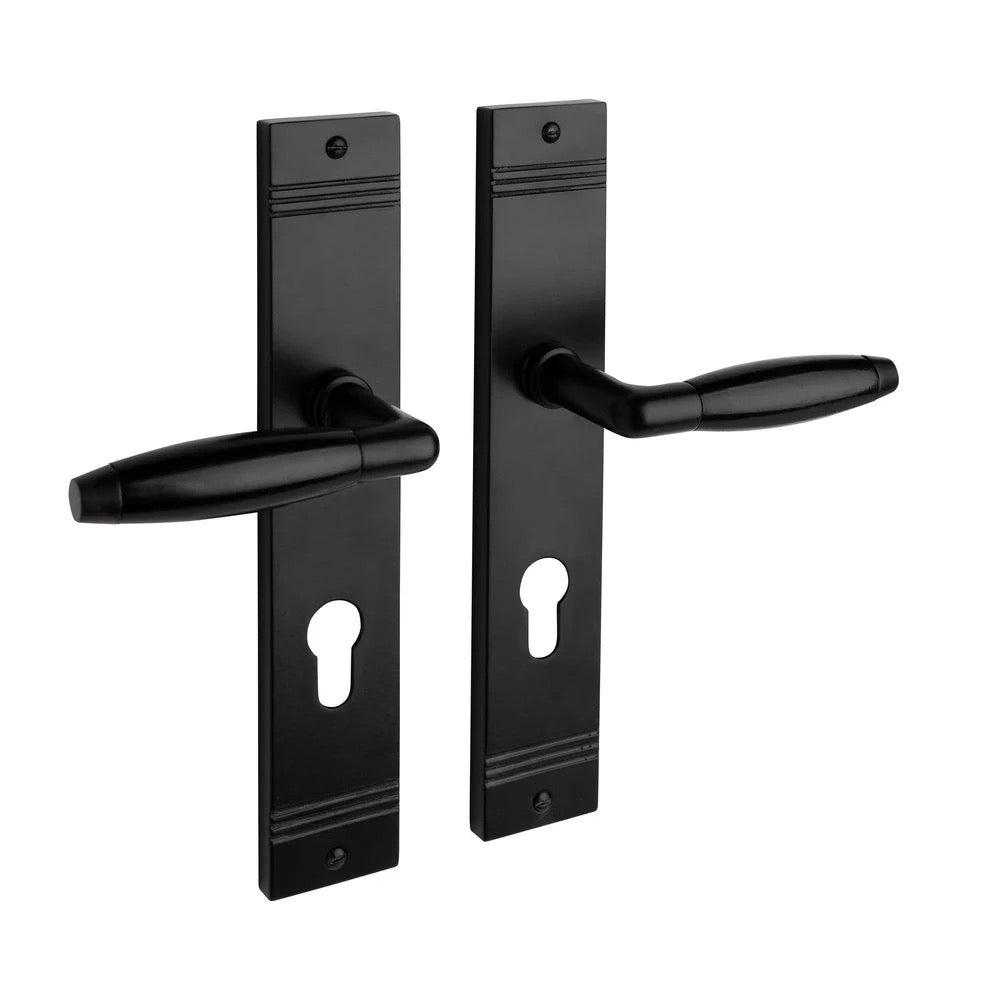 MooideurBeslag deurklink Retro - pc 72mm - mat zwart