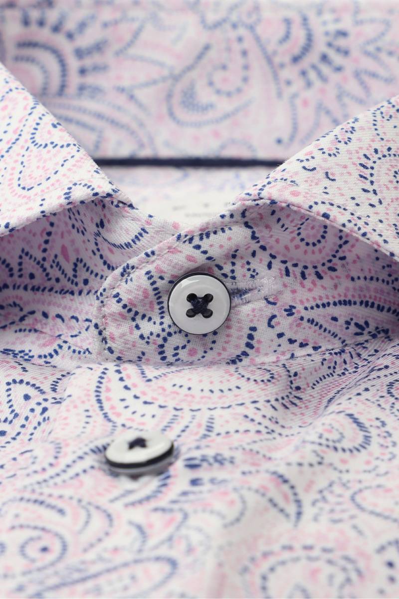 ETERNA Slim Fit Hemd rosa, Bedruckt