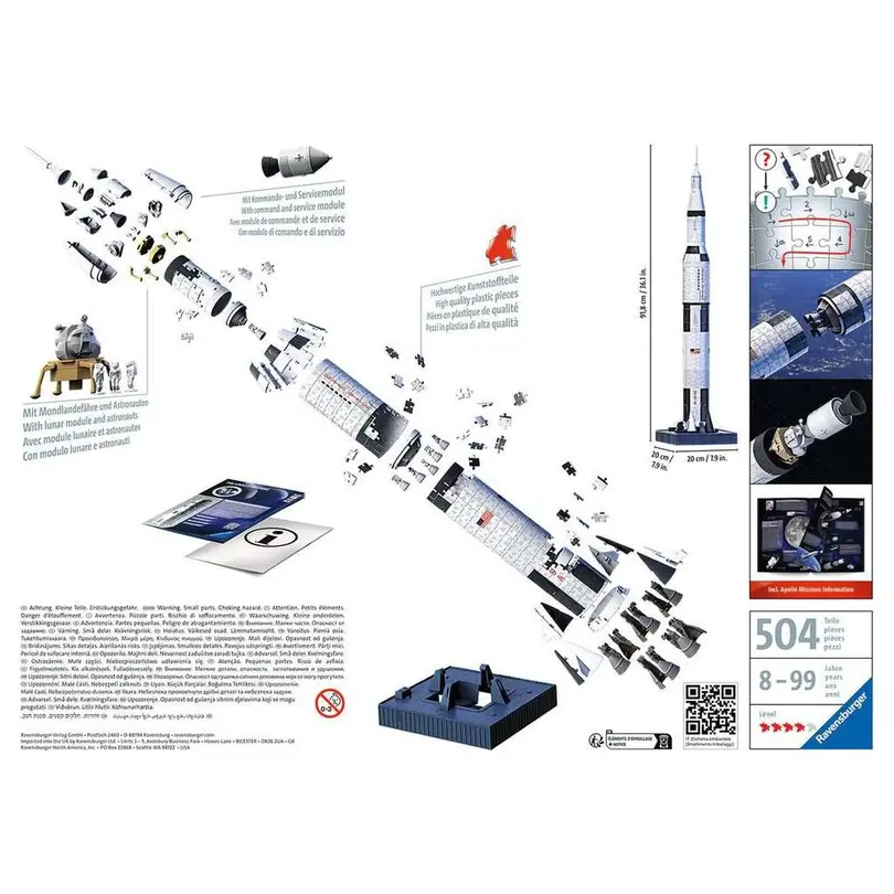 Puzzle Apollo Saturn V