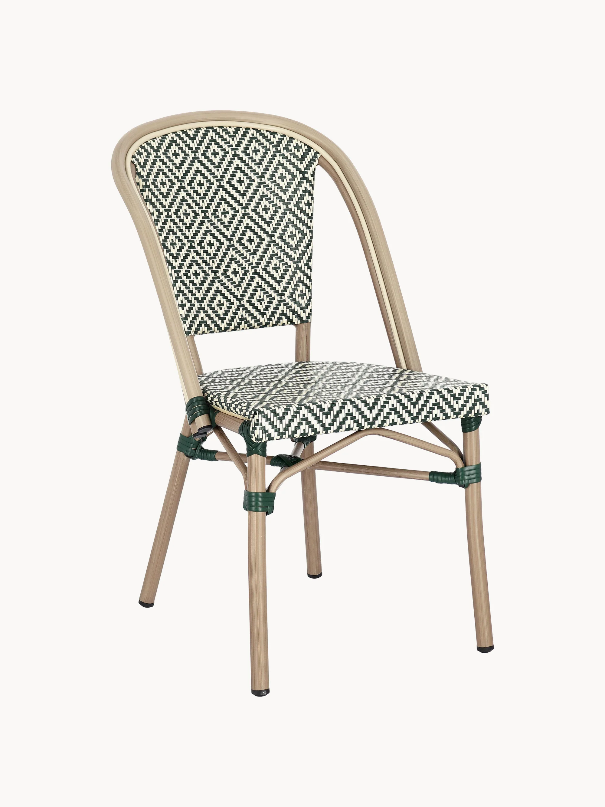 Stapelbarer Outdoor-Stuhl Silveira