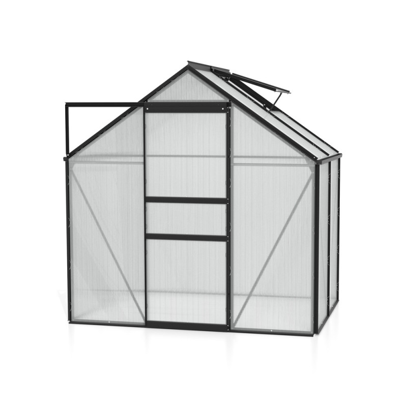 Serre en polycarbonate Venus noire 2,5 m² VITAVIA