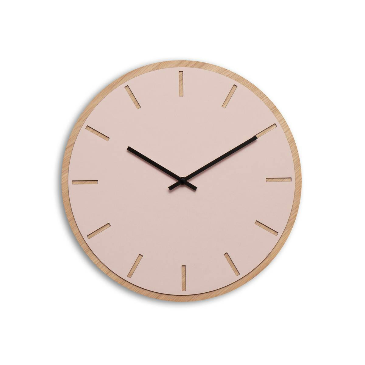 - Horloge murale en linoléum rose D38cm