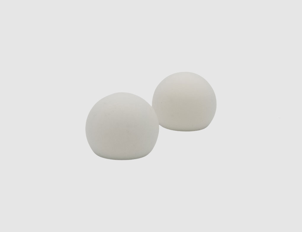 Endstück Bola 20 mm Weiß