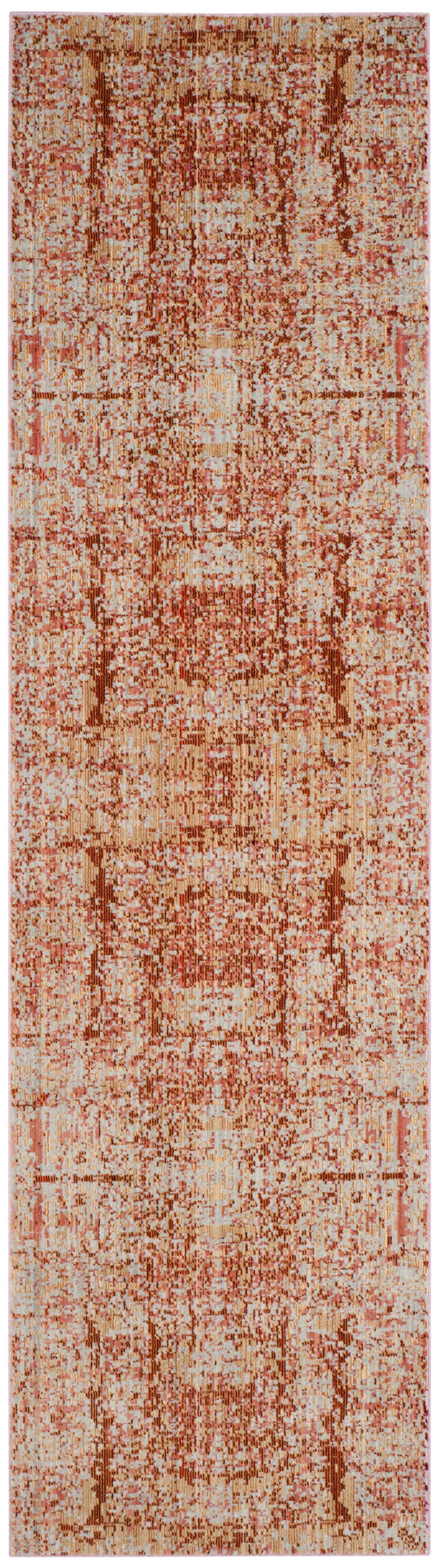 MYSTIQUE - Tapis de salon interieur en rose & multicolore, 69 x 244 cm