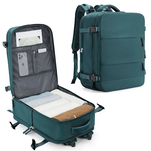 NNEOBA Unisex Cabin Size Travel Backpack
