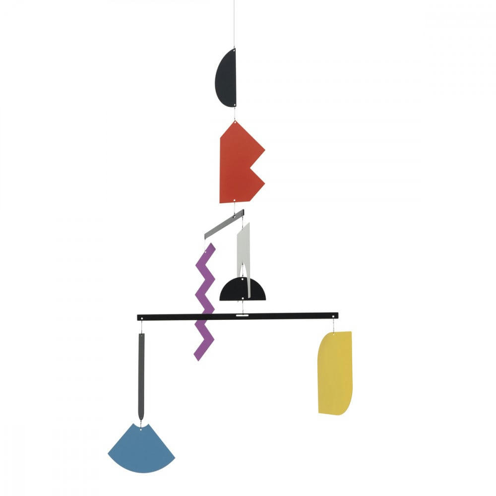 - Mobile décoratif couleurs primaires 69x56cm