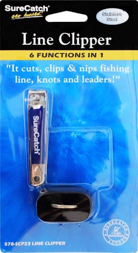 Surecatch 6 in 1 Stainless Steel Fishing Line Clipper with Lanyard
