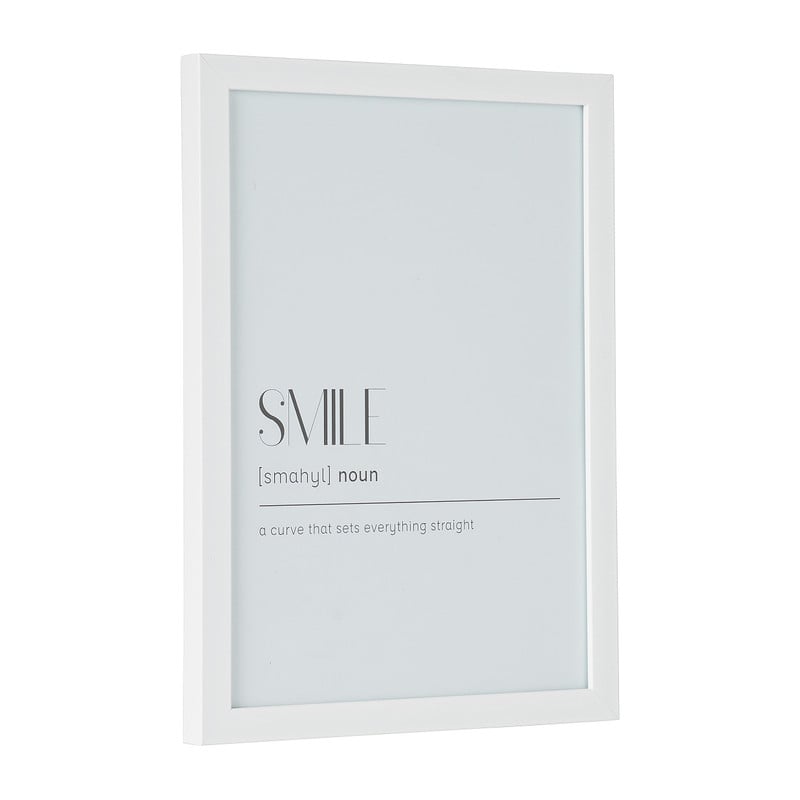 Fotolijst basic - 21x30 cm - wit