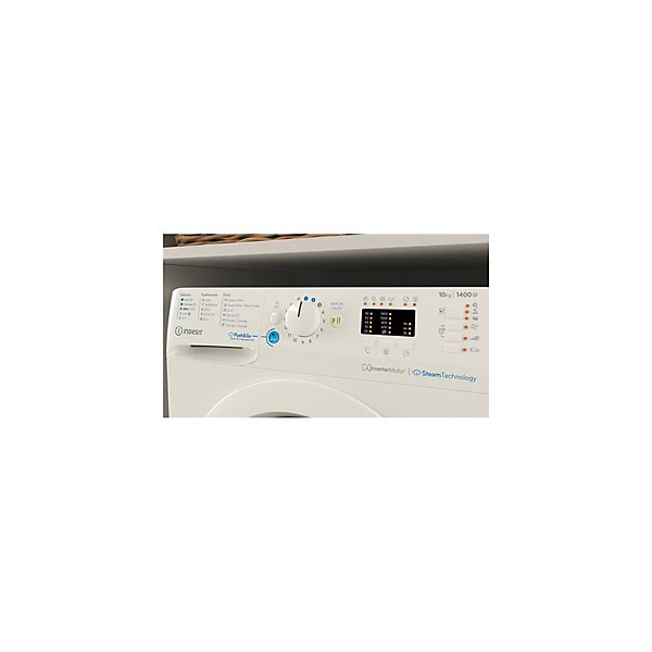 Indesit BWA 101496X WV FR machine à laver Charge avant 10 kg 1400 tr/min Blanc