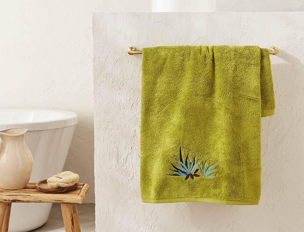 Drap de bain brodéTonka