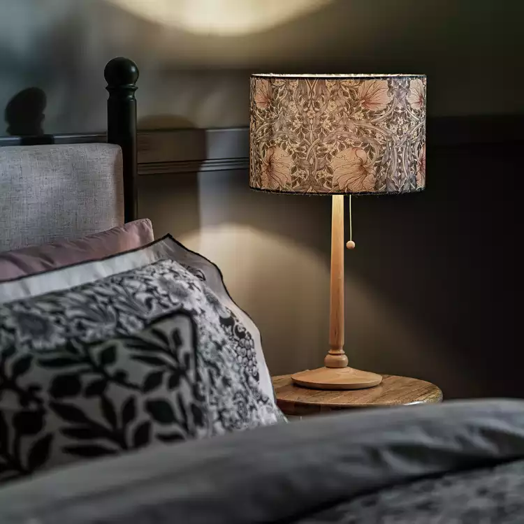 Habitat x Morris & Co. Blue Pimpernel Lampshade - 30cm