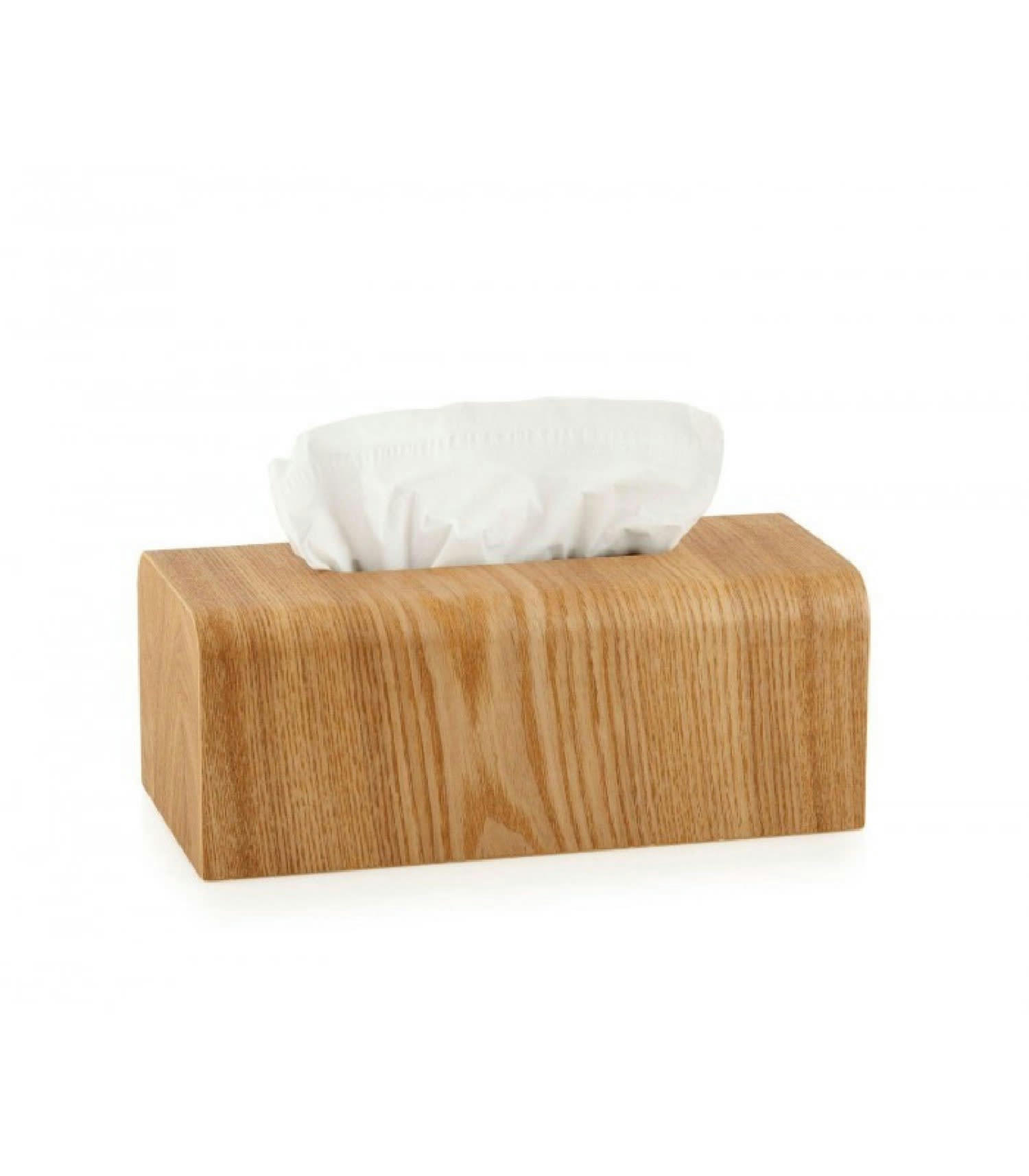 SAULE - Boîte à mouchoir rectangulaire en bois de saule