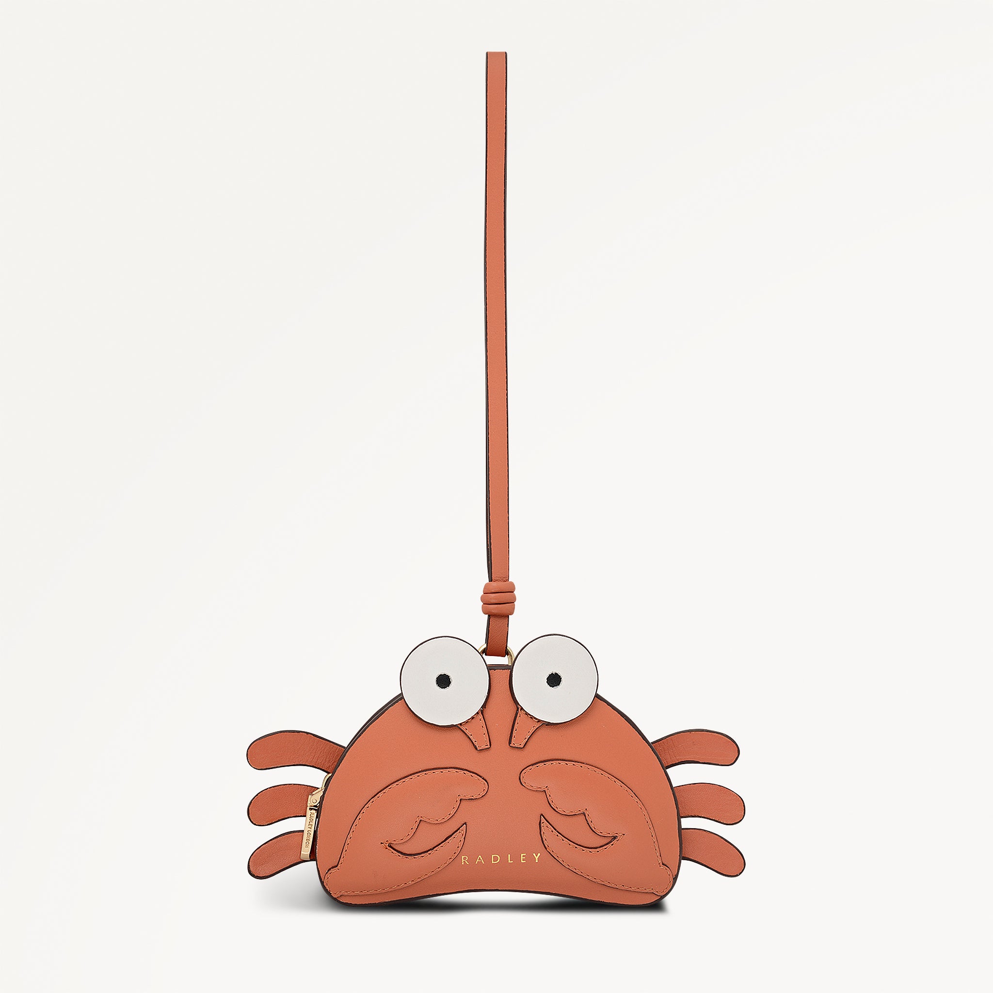 Clawde Crab - Leather Bag Charm