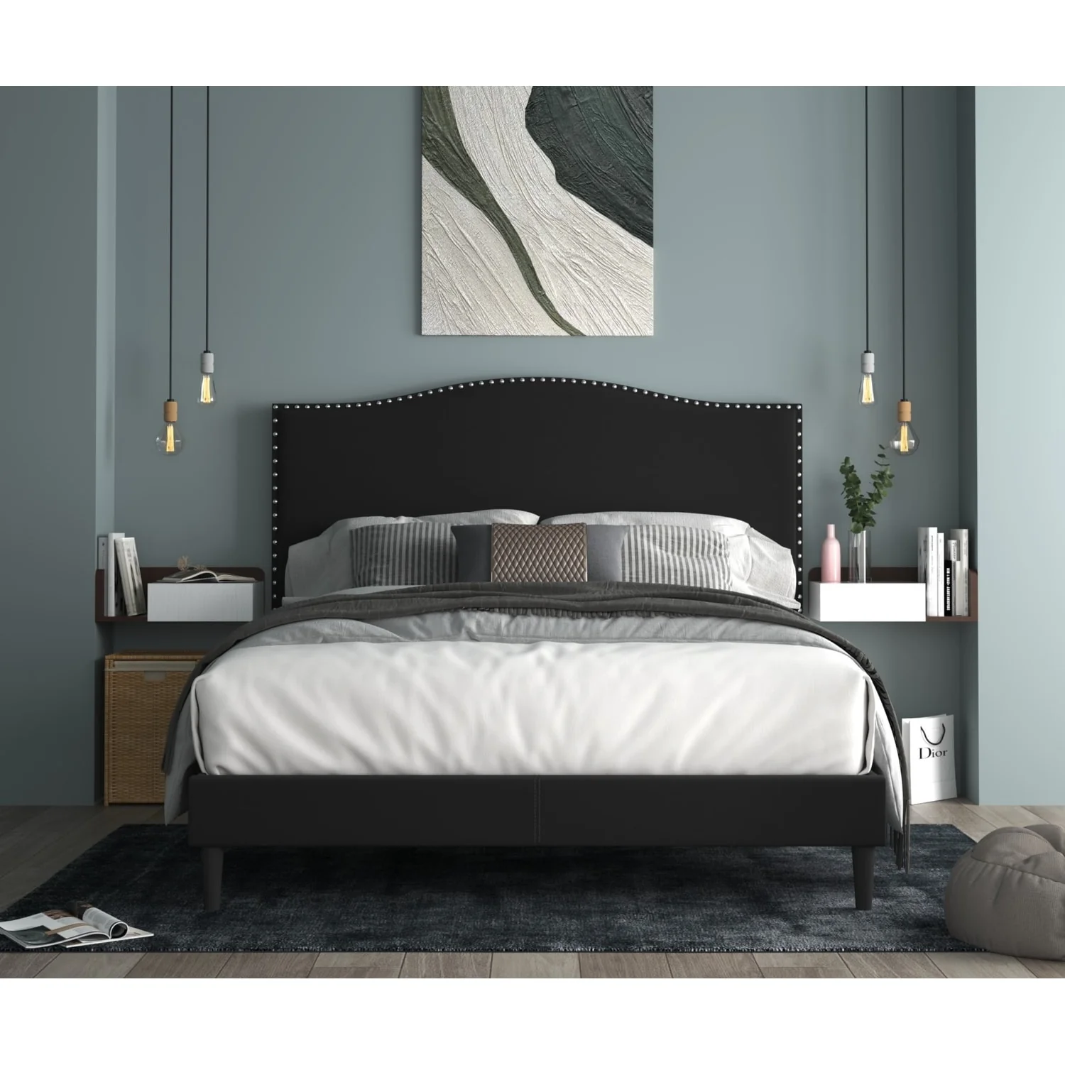 Manuel Upholstered Platform Bed