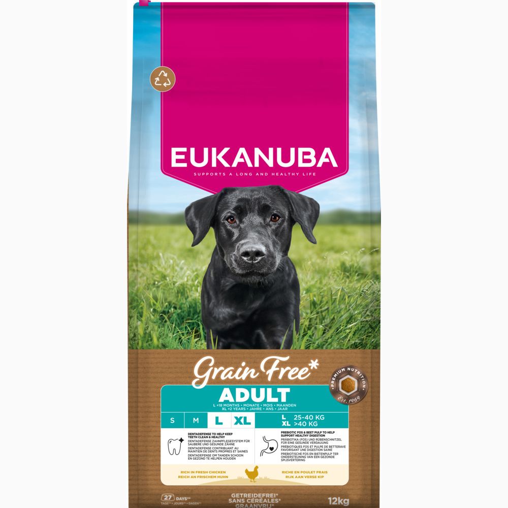 Eukanuba Grain-Free Adult Large & Giant Breed Chicken