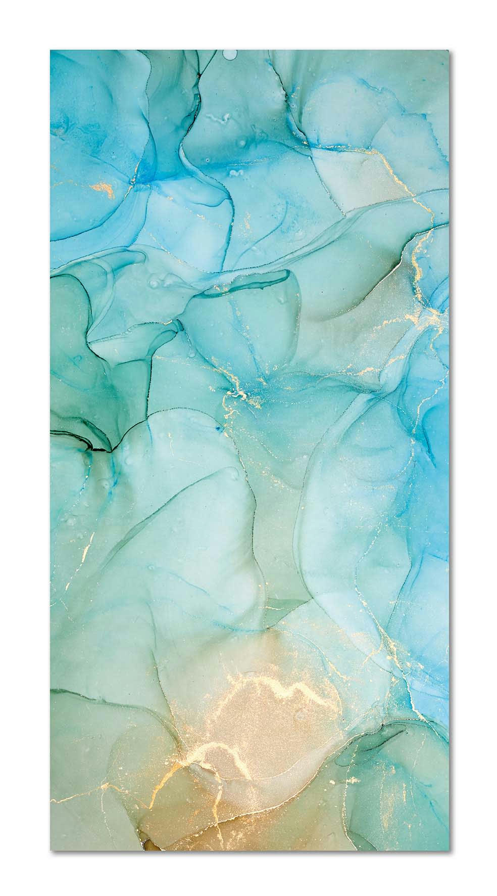 - Tapis vinyle marbre multicolore 120x160cm