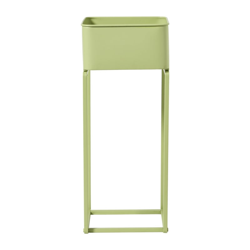 Plantenbak voor balkon smal - groen - 60x24x24 cm