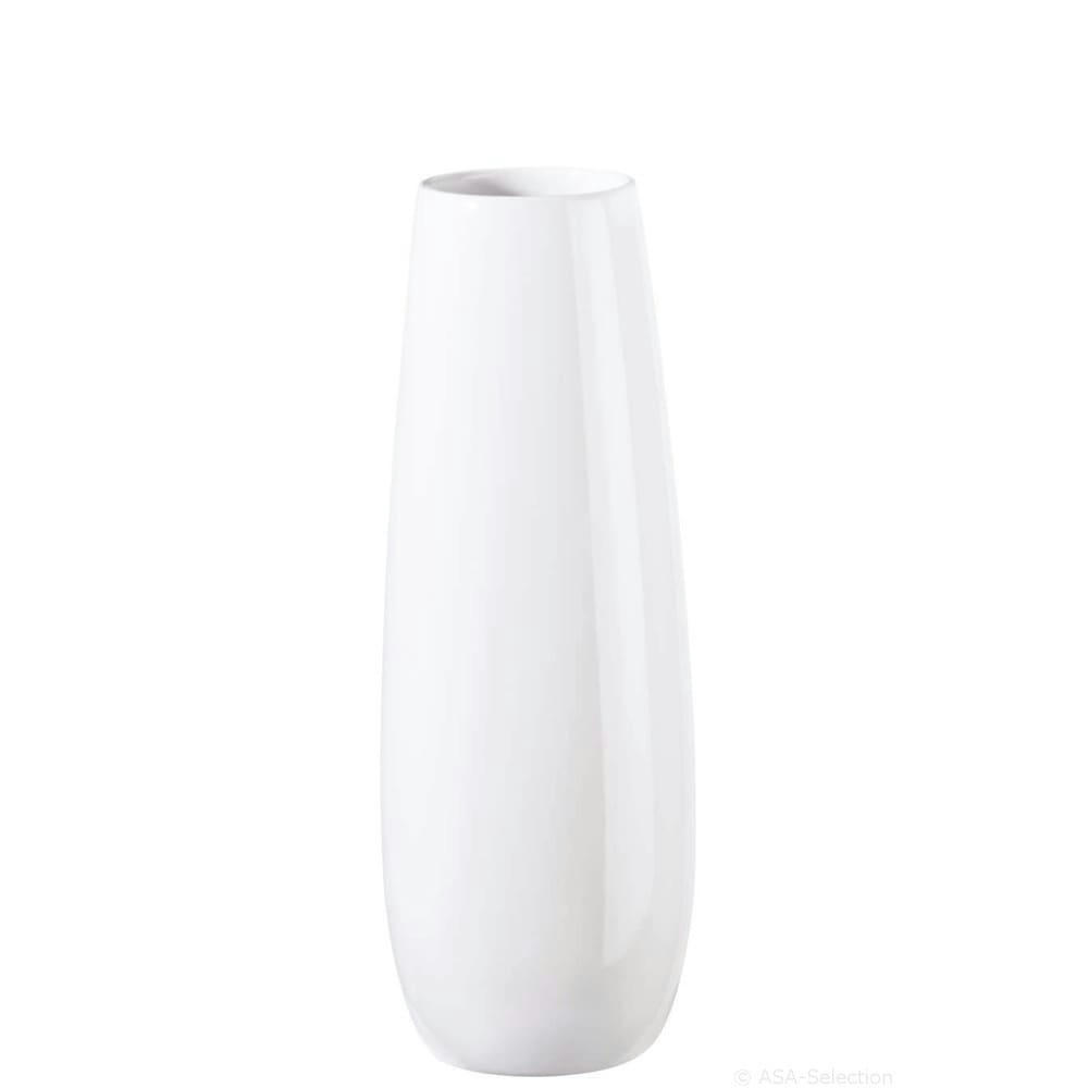 EASE - Vase haut en céramique blanc H25,5cm