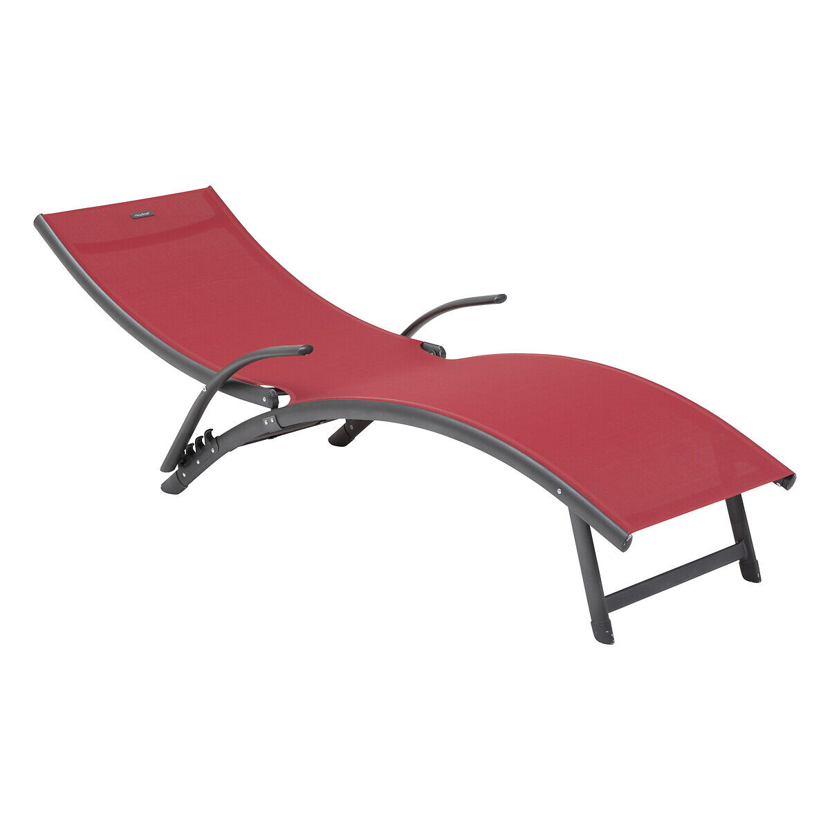 Espreguiçadeira dobrável SAMBA rosa