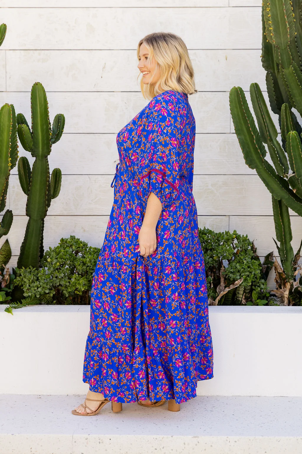 Addison Dress in Winter Blooms