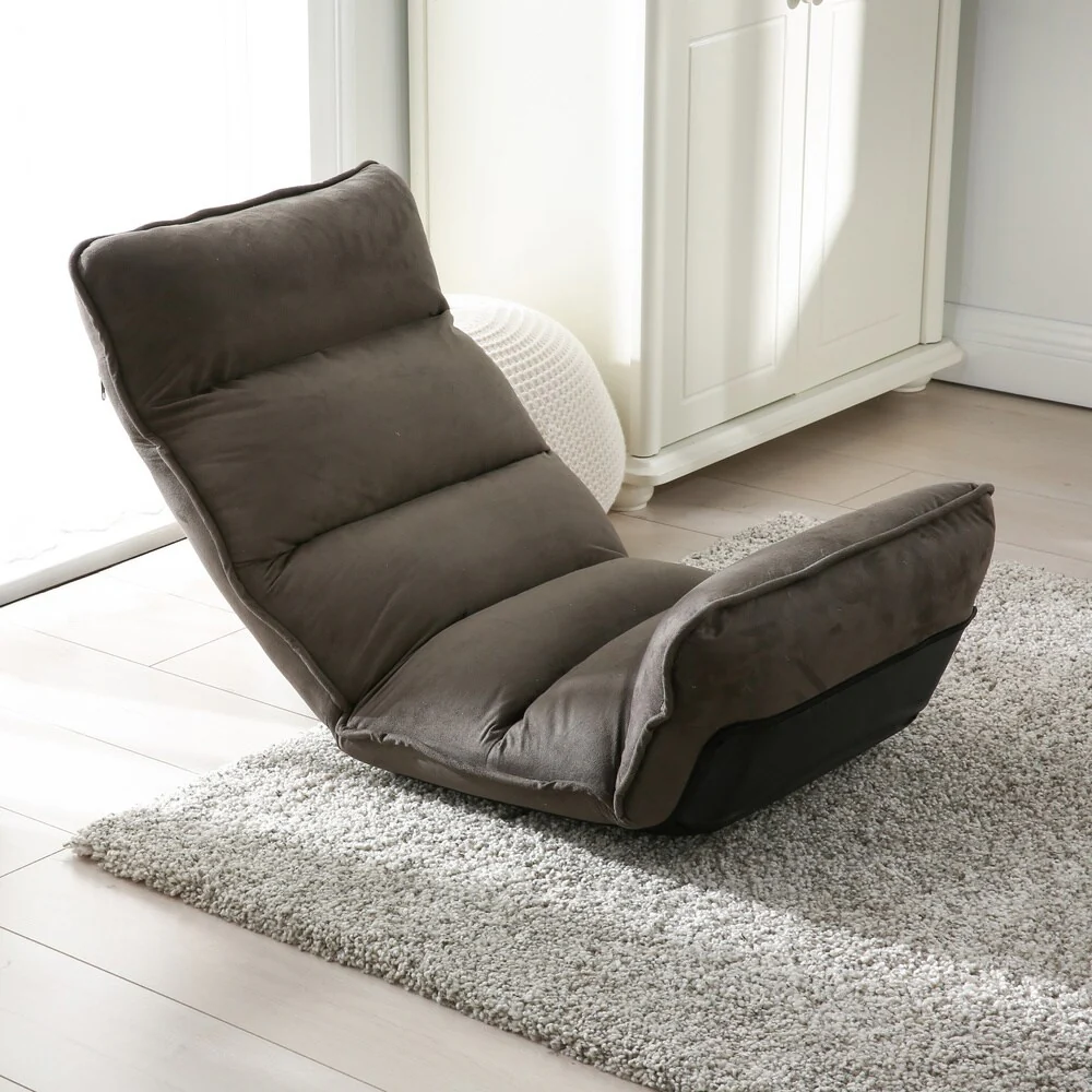 Modern Tyson Adjustable Fabric Gaming Chaise Lounge Chair