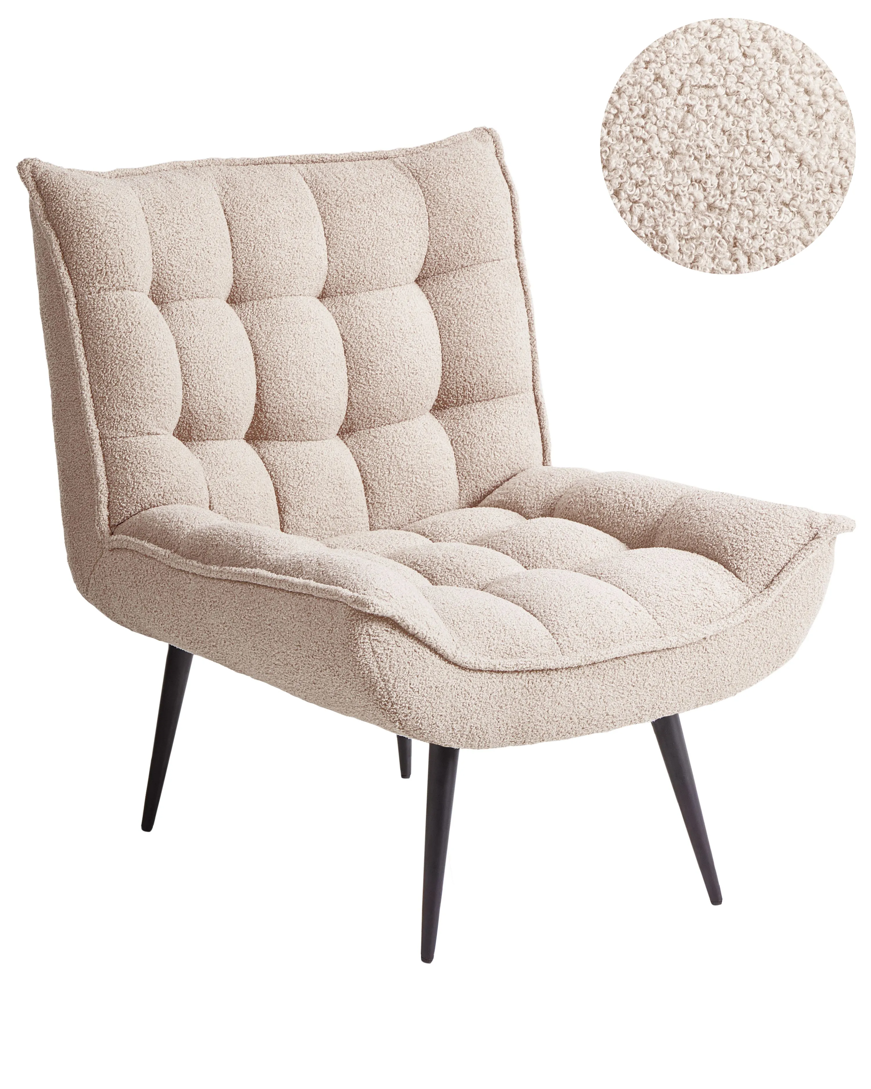 Armchair ALVESTA Boucle Beige