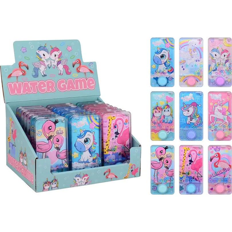 Spielset 6er-Set Water Game Einhorn