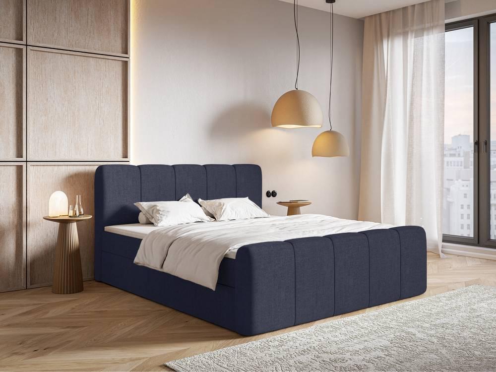 Boxspring Chloe 160x200 chenille met opbergruimte