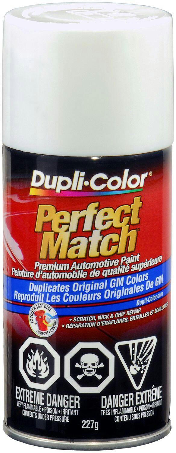 Dupli-Color Perfect Match Premium Acrylic Lacquer Automotive Aerosol Spray Paint, Polar/Arctic White (10, WA 9567), 227-g