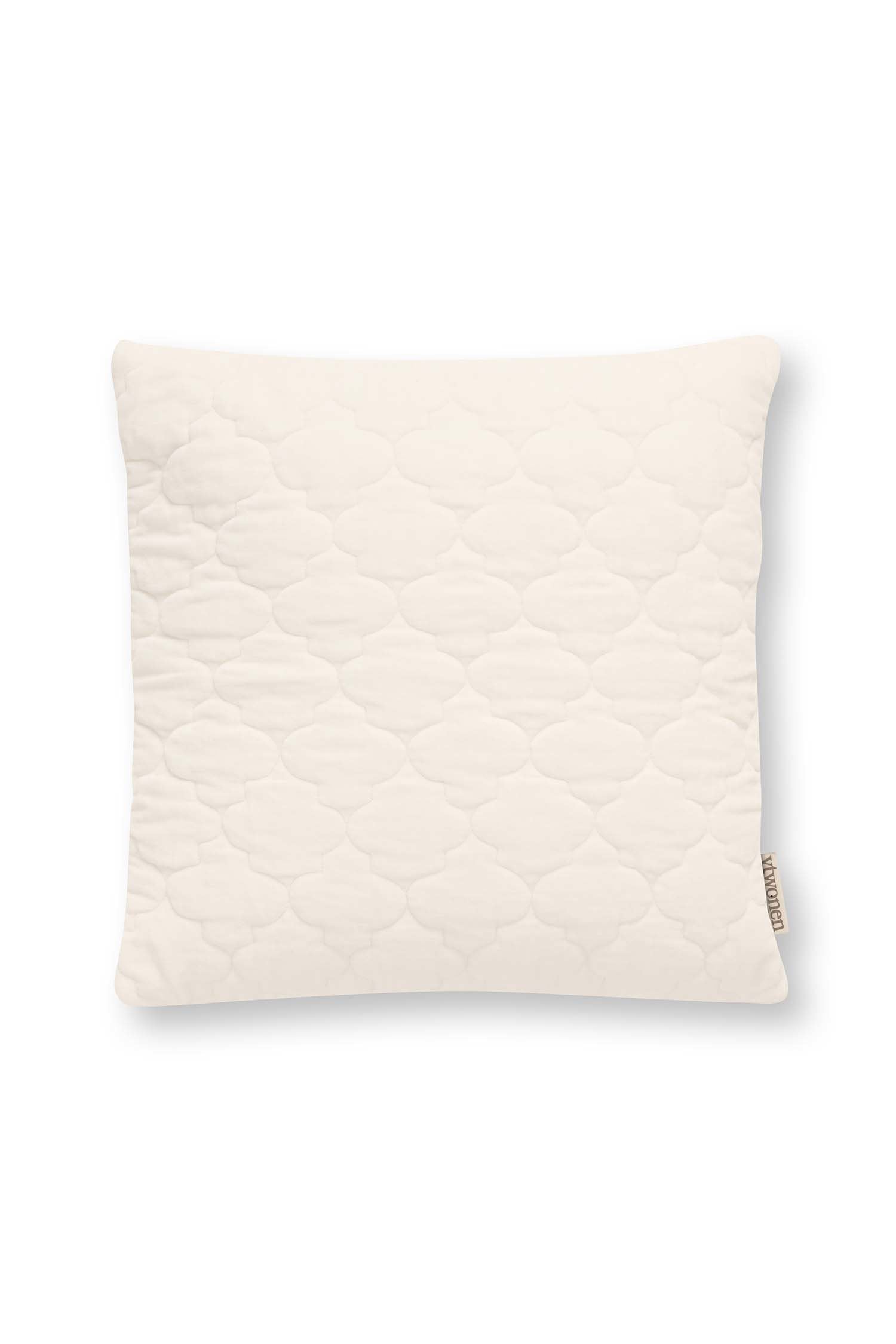 vtwonen Sierkussen Quilted - Wit - 45x45cm