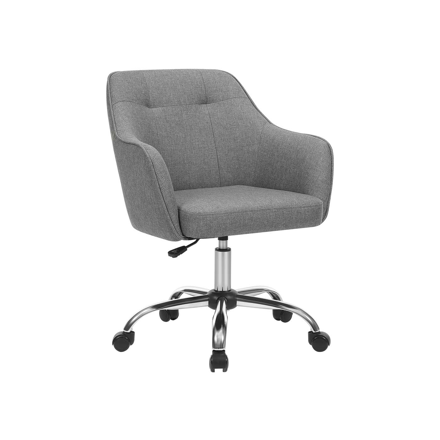 Chaise de bureau ergonomique pivotant et réglable en hauteur