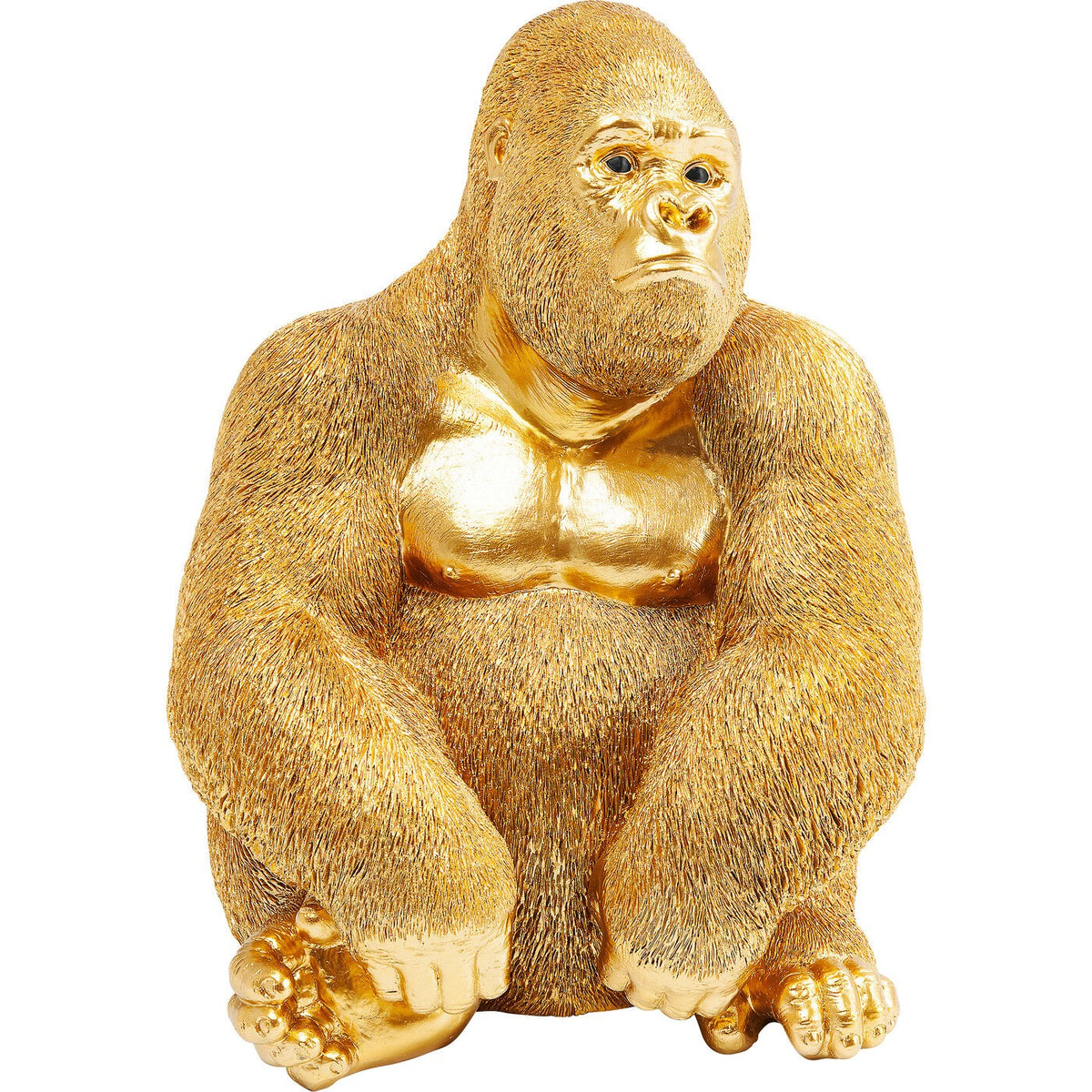 Kare Design Woonaccessoires gorilla 39cm goud