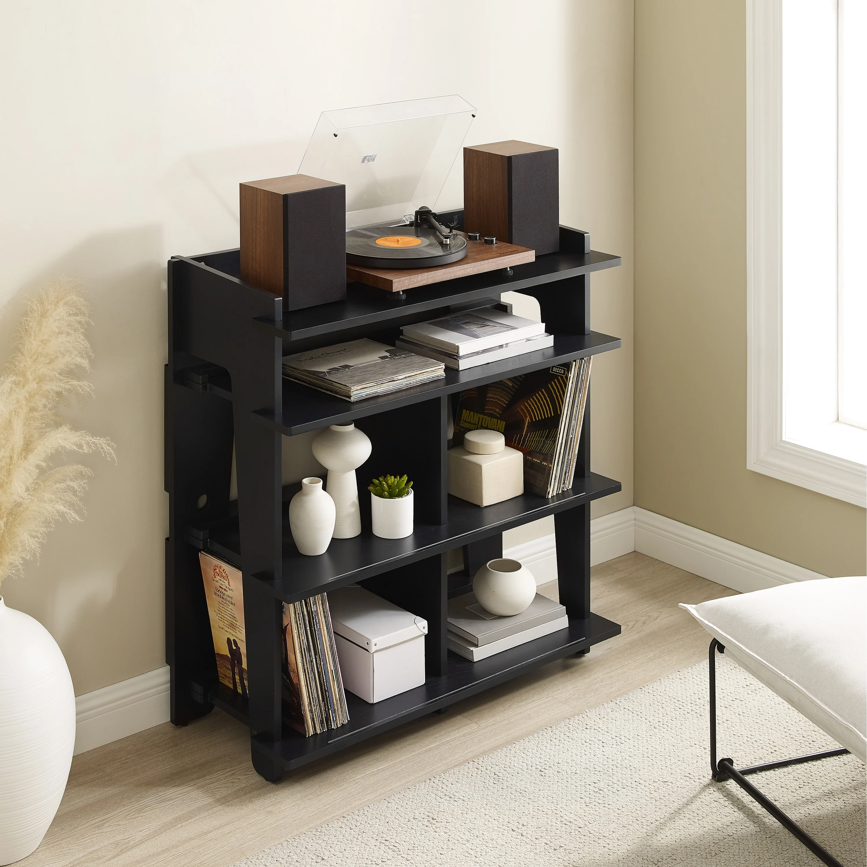 Soho Record Storage Console