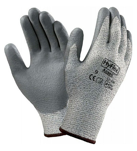 Lot de 6 paires de gants de travail en lycra et kevlar Hyflex 11-630 EN388 anti coupure Taille - Taille 9
