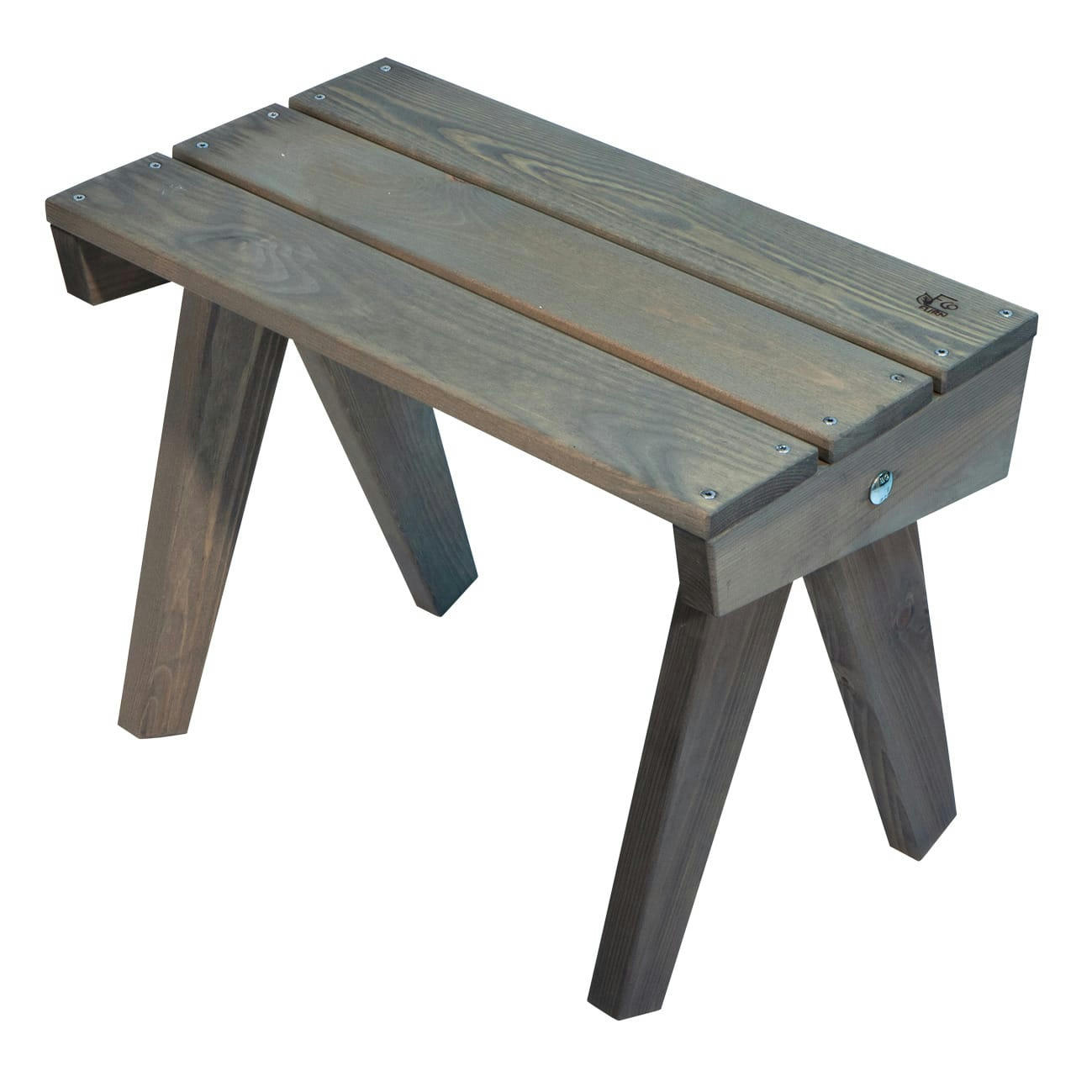 GRANNY TABLE - Tablette de jardin   pin - gris, huilé