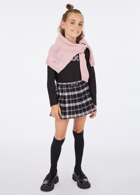 Gonna in cotone check